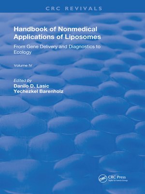 cover image of Handbook of Nonmedical Applications of Liposomes